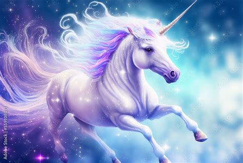 Adorable and Enchanting: Meet the Galloping Cute Magical Unicorn - A ...