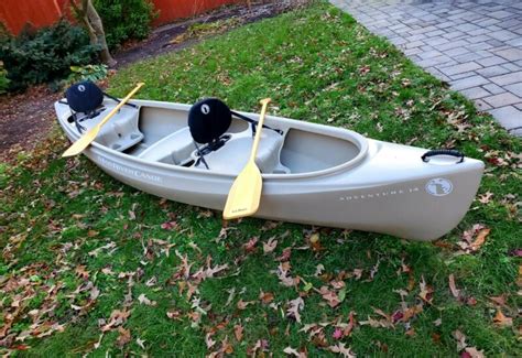 Mad River Canoe Adventure 14 Foot Two Seater With 2 Oars. Pick Up Only ...