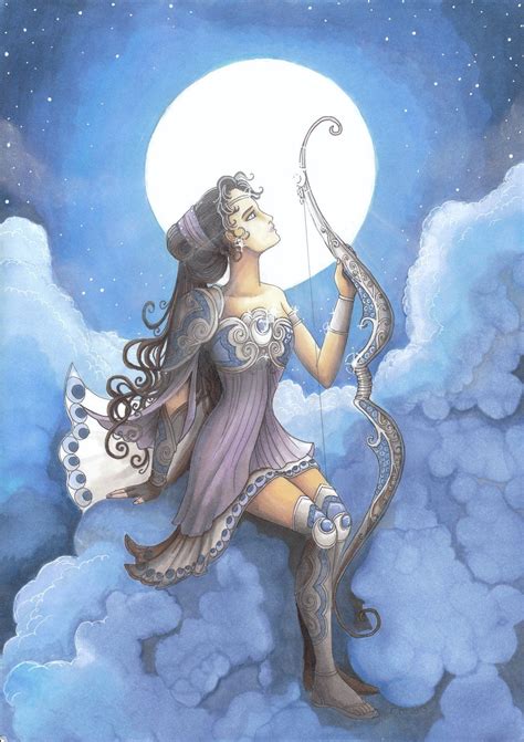 Artémis by Nibeline on deviantART | Artemis greek goddess, Greek ...