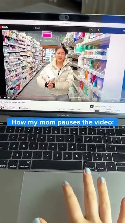 How my family pauses the video - YouTube