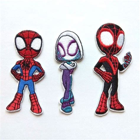 Spiderman Embroidered Iron on Patch - Etsy