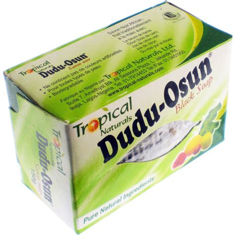 Cultural Exchange Tropical Naturals Dudu Osun African Black Soap,Black ...