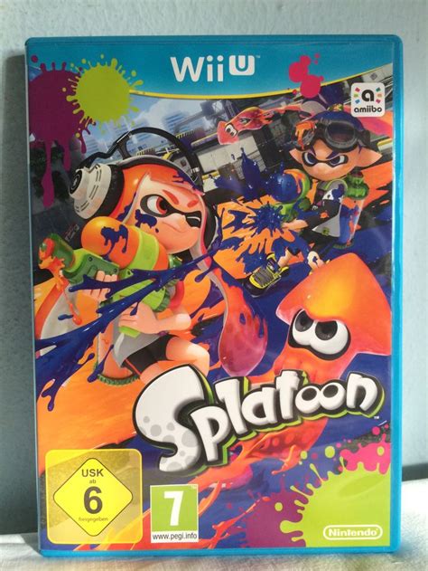Splatoon game. | Wii u games, Splatoon, Nintendo splatoon
