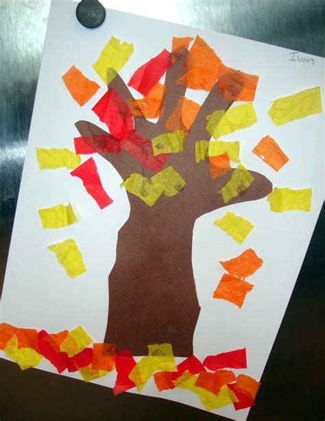 Autumn Craft Ideas For Kindergarten