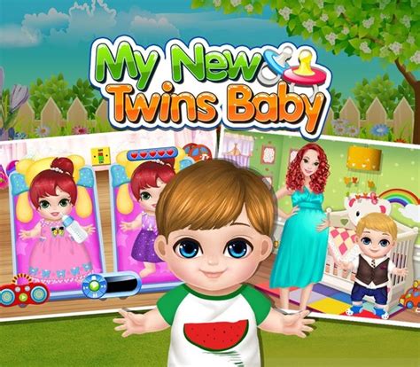 Free My New Baby Twins cell phone game