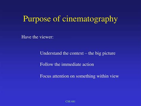 PPT - Digital Cinematography PowerPoint Presentation, free download ...