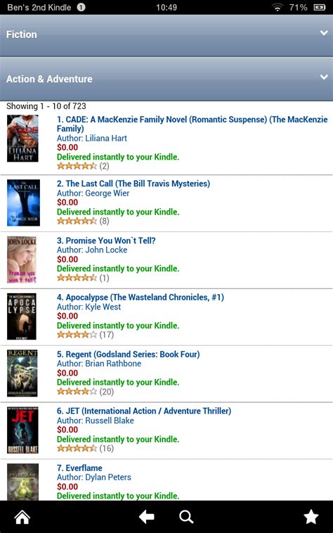 eBooks Gratuit (Kindle HD) - Application sur Amazon Appstore