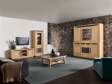 sejour-Bella-meubles-salon-chene-clair-ceramique-table-basse-meuble-tv ...