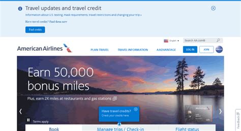 Access aa.com. American Airlines - Airline tickets and cheap flights at ...
