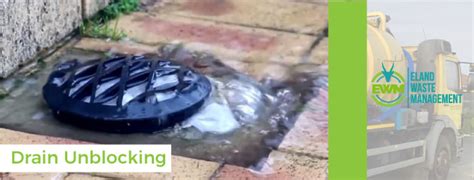 Drainage unblocking - Eland waste Management