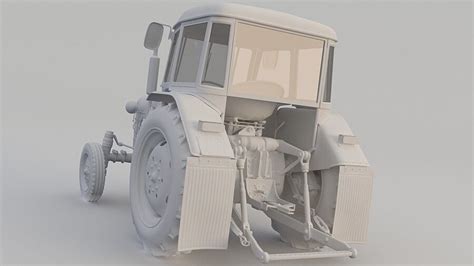 Tracteur modèle 3D $209 - .obj .fbx .3ds - Free3D