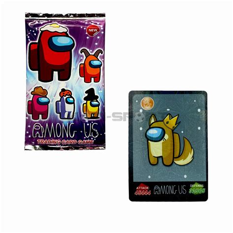 KARTY AMONG US 8 KART ZESTAW TRADING CARD GAME Koti-Sport.pl