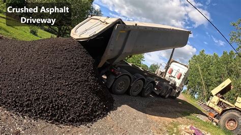 Installing a Crushed Asphalt Driveway