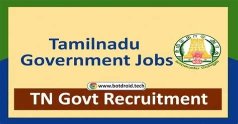 TN Govt Jobs 2024, Apply Online for Latest Government Jobs in Tamil ...