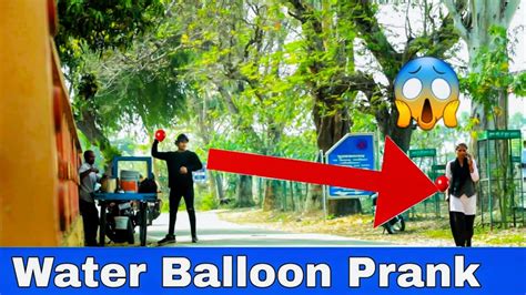 Throwing Water balloons Prank | From Toto | Part 1 | Raahi Singh Prank ...