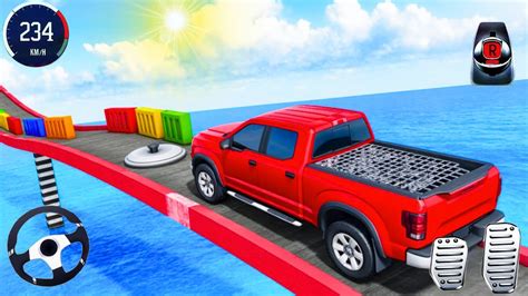 Impossible Mega ramp Jeep stunt Driving 2025 | Real Muscle Car Stunts ...