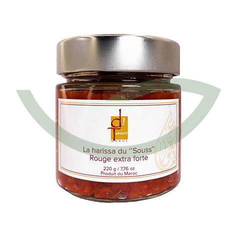 Harissa du Souss Rouge -100g- Dima Terroir Top Prix Maroc