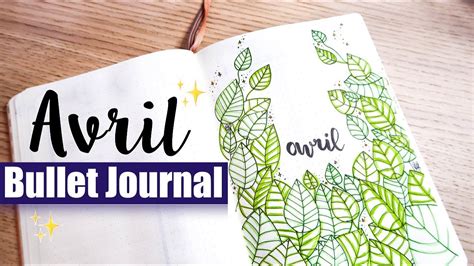 PLAN WITH ME | Organisation Bullet Journal Avril 2018