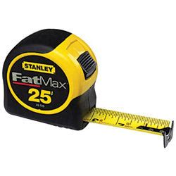 Stanley Bostitch® FatMax® Classic Tape Measure, 1-1/4 in W x 25 ft L ...
