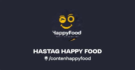 HASTAG HAPPY FOOD | Linktree