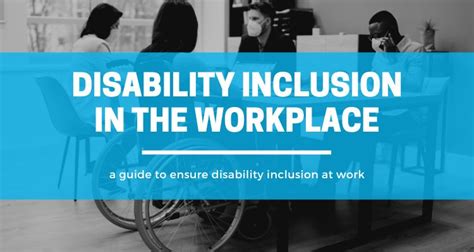 Disability Inclusion In The Workplace