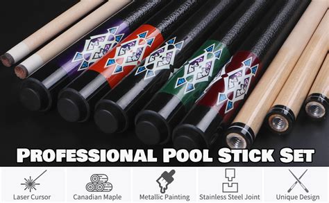 Kmise Pool Stick Set of 5-58