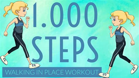 1000 STEPS workout | 1000 steps walking workout | walk with lucybfit