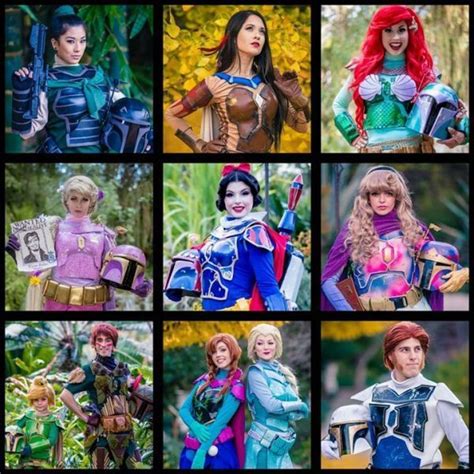 Disney cosplay, Mandalorian cosplay, Disney princess cosplay