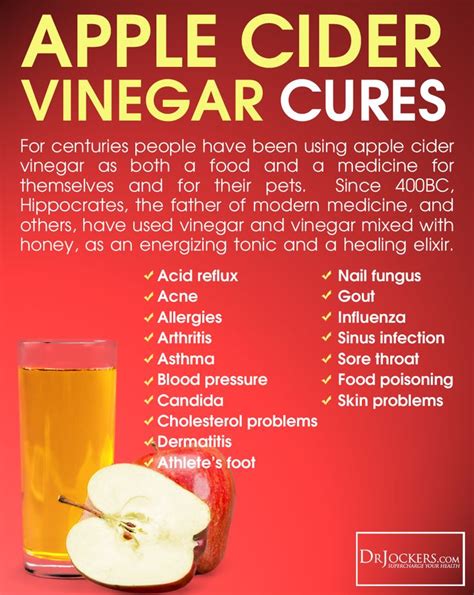 12 Ways to Use Apple Cider Vinegar | Apple cider benefits, Apple cider ...