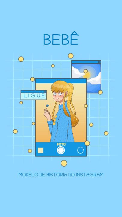 Placeit - Anime-Themed Instagram Story Creator Featuring a Collage ...