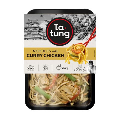 Noodles with Curry Chicken - Ta-tung