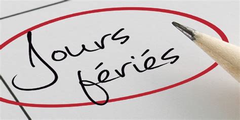 Jours fériés, principes du droit et règles conventionnelles