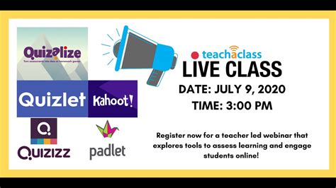 Kahoot, Quizlet, Quizziz | Live Class - YouTube