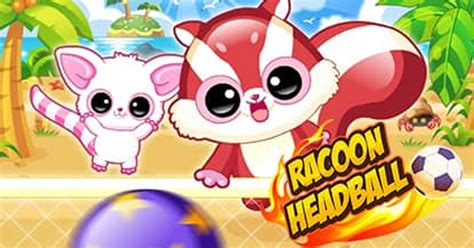 Racoon Headball - Free Play & No Download | FunnyGames