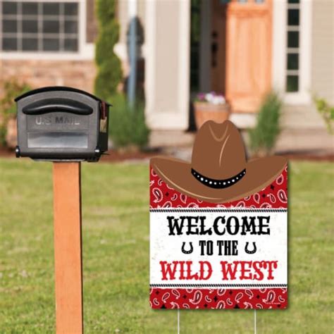 Big Dot of Happiness Western Hoedown - Party Decor - Wild West Cowboy ...