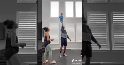 Cheerleading Dad, Baby, and Daughter Go Viral on TikTok