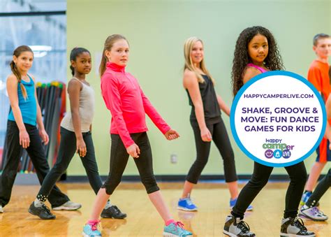 Shake, Groove, And Move: Fun Dance Games For Kids! | Happy Camper Live