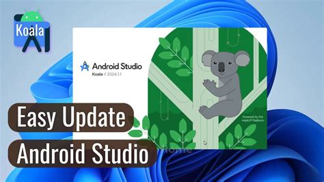 Update android studio to koala