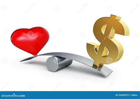 Amour ou argent illustration stock. Illustration du mariage - 23434019