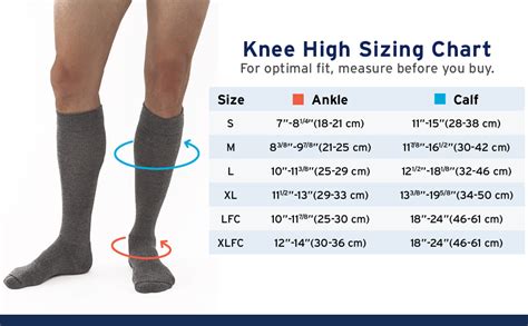 JOBST Activewear Compression Socks, 20-30 mmHg, Knee High, Small, White ...