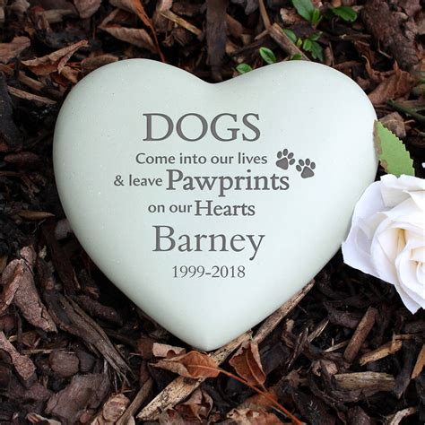 Personalised Dog Memorial Plaque By Sassy Bloom As seen on TV ...