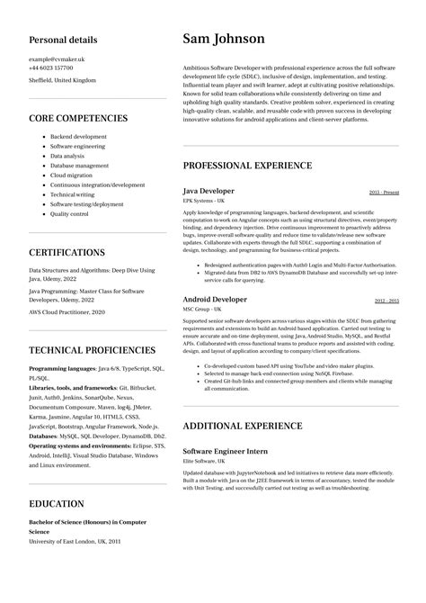Best Simple CV examples and templates 2025 + Free CV checklist