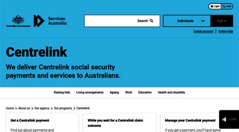 centrelink.gov.au - Centrelink - Services Australi... - Centrelink Gov