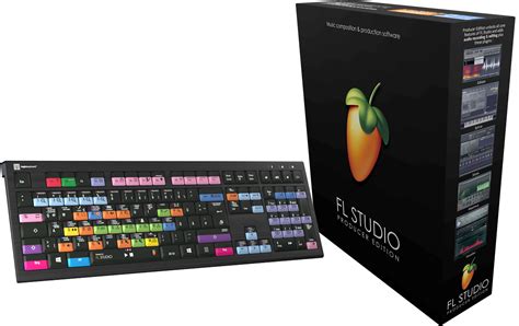 Image Line FL Studio 20 - Producer Edition - Box & LogicKeyboard FL ...