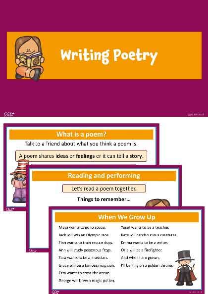 Writing Poetry (Year 2) | CGP Plus