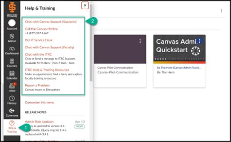 Canvas Tier 1 Support | Idaho State University