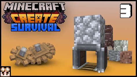 Using Blocks to Destroy Blocks | Minecraft Create Mod