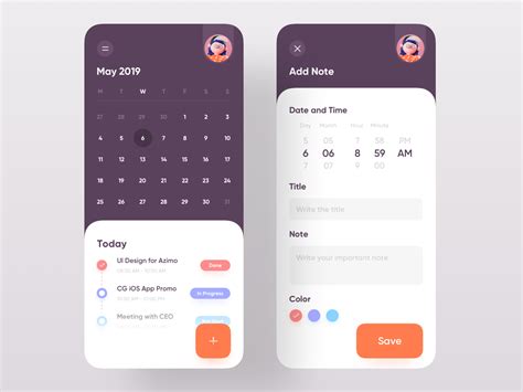 Daily Task Schedule App | Scheduling app, Mobile app design inspiration ...