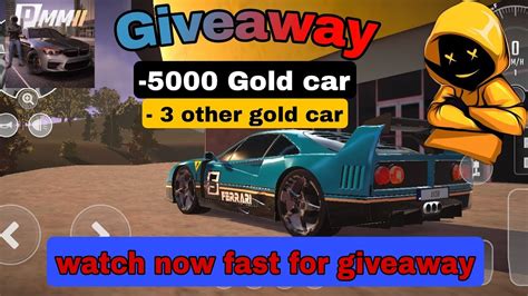 GIVEAWAY GOLD CAR | TOP 4 CARS | PARKING MASTER MULTIPLAYER 2 #giveaway ...