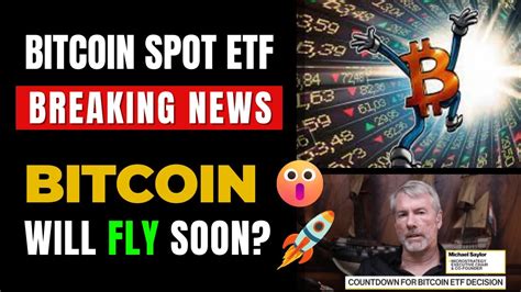 ALERT: Bitcoin spot etf Big news | Latest Crypto Market News Updates ...